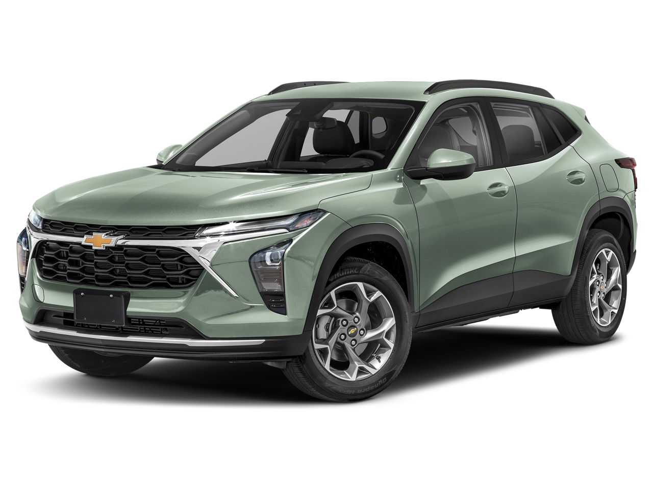 2024 Chevrolet Trax 2RS in Crimson Metallic — front three-quarter view