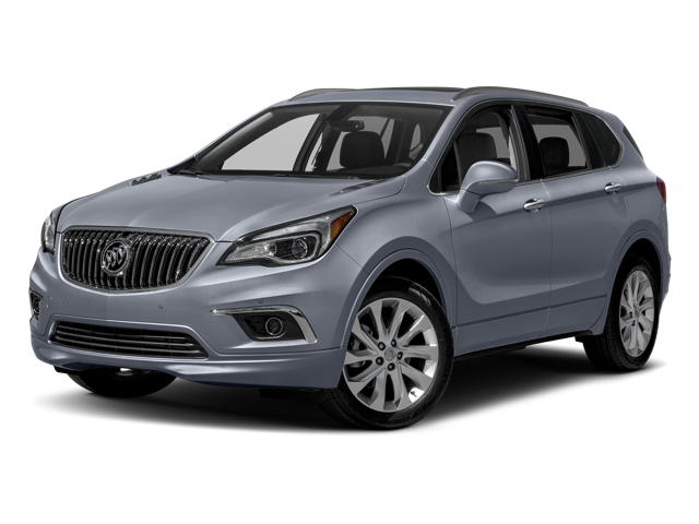2017 Buick Envision Essence in Galaxy Silver Metallic — front three-quarter view